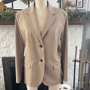 Lafayette 148 New York Beige Blazer